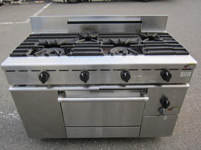 S GRC 126 神奈川 にて 厨房機器 サンウェーブ 業務用ガスレンジ S GRC 126を 買取 いたしました