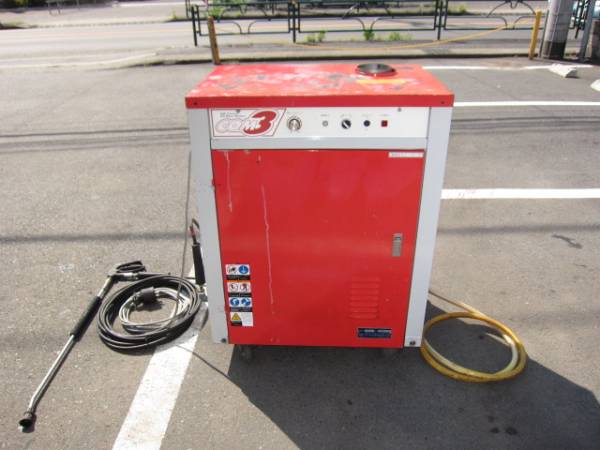 COM 3 横浜にて、工具 洲本整備機 200V 2.2kW高圧温水洗浄機 COM 3を買取いたしました。