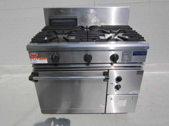 RGR 0963C 横浜にて、厨房機器 マルゼン 業務用ガスレンジ RGR 0963Cを買取いたしました。