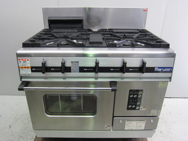 MGRX 096D 横浜にて、厨房機器 マルゼン 業務用ガスレンジ パワークックMGRX 096Dを買取いたしました。